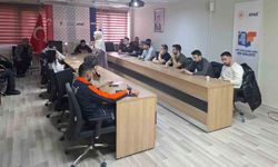 Bayburt AFAD personeline psikolojik ilk yardım eğitimi