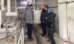 Bayburt’ta doğal taş üretim tesisinde çevre denetimi