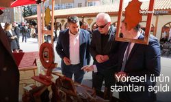 Bayburt’ta yöresel ürün stantları açıldı