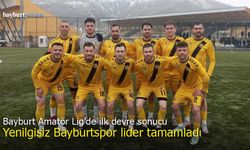 Bayburt Amatör Lig'in ilk yarısı sonuçlandı