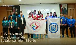 Üniversiteler Arası Rafting Türkiye Şampiyonası'nda kupalar sahiplerini buldu