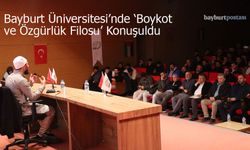 Bayburt Üniversitesi'nde "Boykot ve Özgürlük Filosu" Konuşuldu