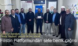 Çoruh'un bereketi Gazze'ye taşınacak: Filoda "Bayburt" Gemisi de yer alacak