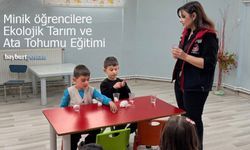 Aydıntepe'de Anaokulu Öğrencilerine Ekolojik Tarım ve Ata Tohumu Eğitimi