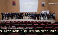 Bayburt Üniversitesi 9. Dede Korkut Ödülleri Sahiplerini Buldu