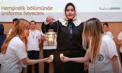 Bayburt’ta Hemşirelik Öğrencilerinin Üniforma Heyecanı