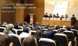 Bayburt'ta Öğrencilerden Safahat Okumaları Paneli