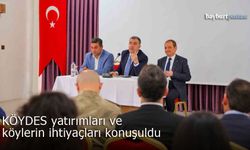 Bayburt'ta KÖYDES yatırımları ve köylerin ihtiyaçları konuşuldu