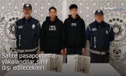 Bayburt'ta 5 düzensiz göçmen yakalandı!