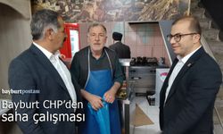 Bayburt’ta CHP'den Saha Çalışması