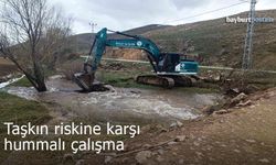 Bayburt’ta Dereler Kontrol Altında: Taşkın Riskine Karşı Hummalı Çalışma
