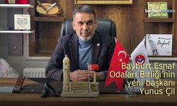 Bayburt Esnaf Odaları Birliği Başkanlığına Yunus Çil seçildi