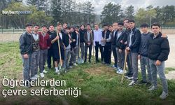 Bayburtlu Öğrencilerden Çevre Seferberliği