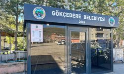 Gökçedere’ye modern minibüs durağı yapıldı