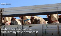 Bayburt’ta Kurban Sevkiyatı Alarmı: Kurallara Uymayan Yanacak!