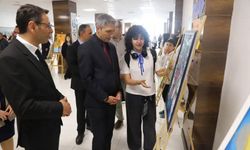 Bayburt BİLSEM öğrencilerinden yıl sonu sergisi