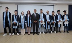 Bayburt Mesleki Eğitim Merkezinde Mezuniyet Heyecanı
