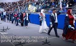 Bayburt Üniversitesi, mezunlarını gururla geleceğe uğurladı
