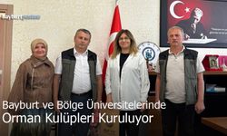 Bayburt ve Bölge Üniversitelerinde Orman Kulüpleri Kuruluyor