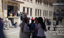 Bayburt'ta LGS Maratonu: 876 Öğrenci Geleceği İçin Ter Döktü