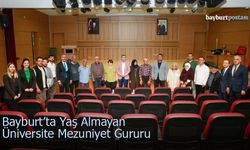 Bayburt’ta Yaş Almayan Üniversite Mezuniyet Gururu