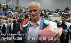 Yerel tarihçiydi, artık diplomalı tarihçi oldu: Veysel Gider'in mezuniyet gururu