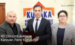Arpalı'da 40 Dönümlük Alana Karavan Parkı Kuruluyor