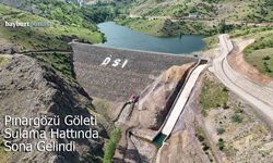 Pınargözü Göleti Sulama Hattında Sona Doğru