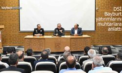 DSİ Bayburt'ta 60 Muhtarla yatırımları konuştu