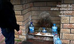 Bayburt'ta çeşme suyu analizi: 5'i temiz, 6'sı kirli çıktı!