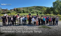 Bayburt Deneyap Atölyesi Öğrencileri Geleneksel Cirit Sporuyla Tanıştı