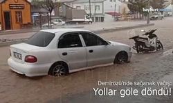 Aniden Bastırdı, Hayatı Felç Etti: Demirözü’nde Sağanak Yağış
