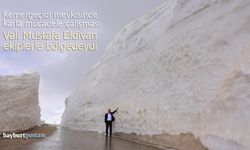 Vali Mustafa Eldivan, Kemergeçidi Mevkiindeki Karla Mücadele Çalışmalarını İnceledi