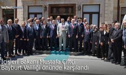 İçişleri Bakanı Mustafa Çiftçi Bayburt'ta