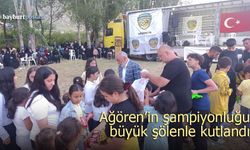 Yeşil Sahadan Köy Meydanına: Ağörenspor’un Şampiyonluğu Şenlikle Kutlandı