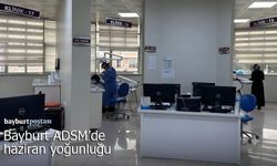Bayburt ADSM'de Haziran Ayında 8 Bin 608 Hasta Muayene Edildi