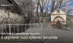 Bayburt'ta temmuz ayı su analiz sonuçları belli oldu