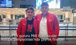 Bayburt’un gururu Milli Bilardocular, Avrupa’da çeyrek finalde!