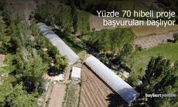 Bayburt'ta Yüzde 70 Hibeli Sera Projesi Başvuruları Başlıyor