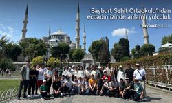 Bayburt Şehitler Ortaokulu'ndan Ecdadın İzinde Anlamlı Yolculuk