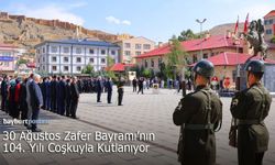 Bayburt’ta 30 Ağustos Zafer Bayramı’nın 104. Yılı Coşkuyla Kutlanıyor
