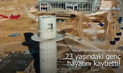 Bayburt-Gümüşhane Havalimanı şantiyesinde acı kaza: 23 yaşındaki işçi hayatını kaybetti!