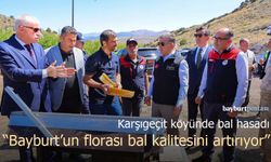 Karşıgeçit Köyünde Bal Hasadı: "Bayburt’un Florası Bal Kalitesini Artırıyor"