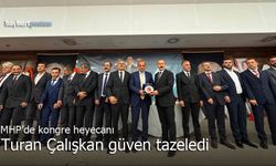 Turan Çalışkan yeniden MHP Bayburt Merkez İlçe Başkanı