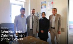 Demirözü İlçe Devlet Hastanesinde Dahiliye Uzmanı Göreve Başladı