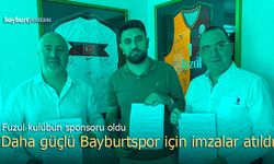 Daha Güçlü Bir Bayburtspor İçin İmzalar Atıldı: Fuzul Kulübün Sponsoru Oldu