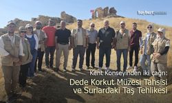 Bayburt Kent Konseyinden iki çağrı: Müzenin Tahsisi ve Surlardaki Taş Tehlikesi