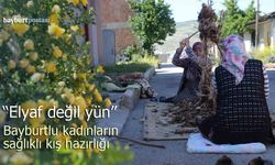Bayburt’ta kadınların geleneksel yün mesaisi başladı