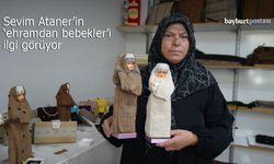 Bayburt’un asırlık mirası bebeklerin üzerinde canlanıyor