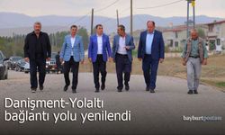 Danişment-Yolaltı bağlantı yolu yenilendi